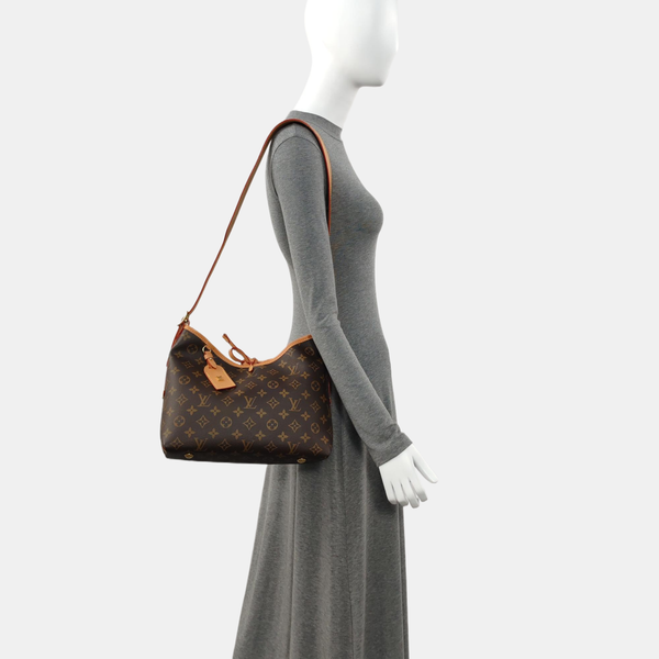CARRYALL PM Monogram Coated Canvas Brown