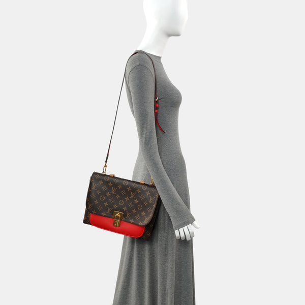 MARIGNAN Monogram Coated Canvas Brown