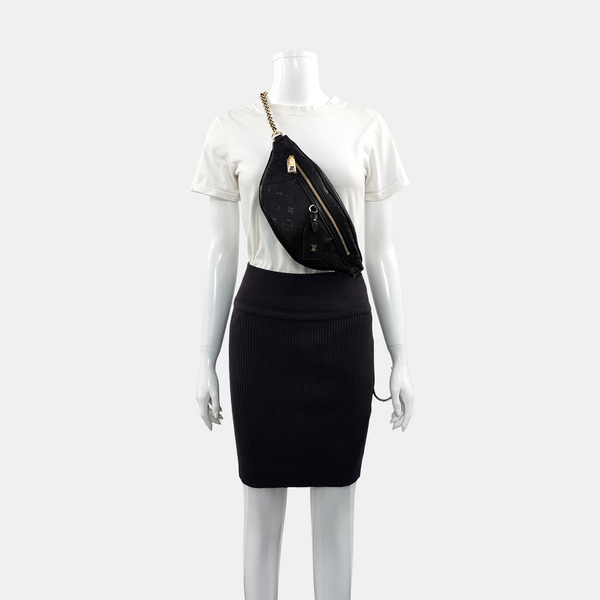 RUSH PM Monogram Calfskin Black