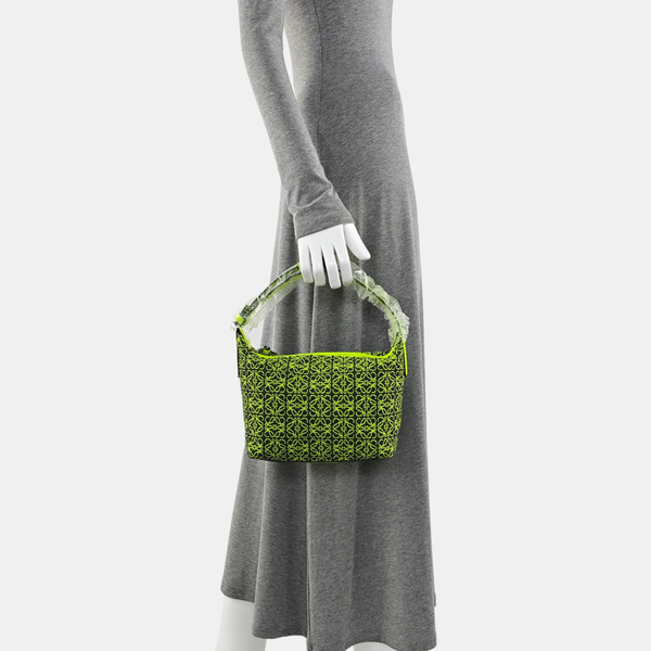 Fabric Top Handle Bag Small Yellow