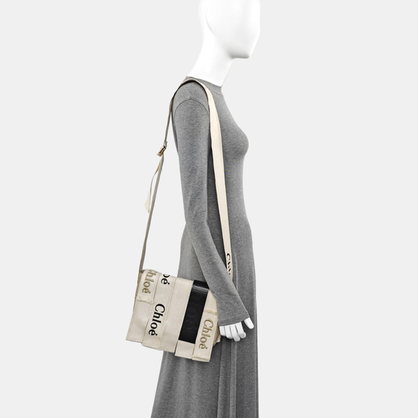 Canvas Shoulder Bag White