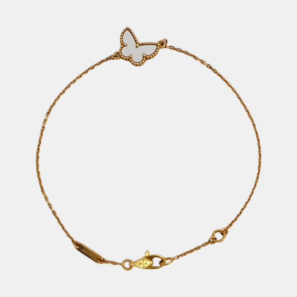 Sweet Alhambra 18k Gold Bracelet