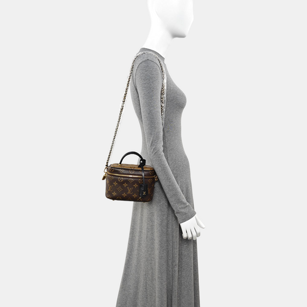 VANITY PM Monogram Coated Canvas Brown
