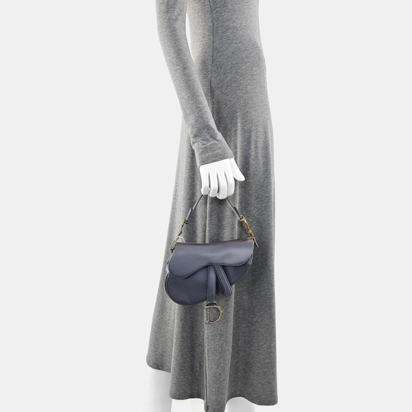 Saddle Silk Satin Blue