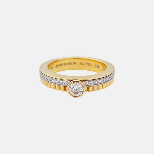 Quatre 18k Gold Ring EU 46