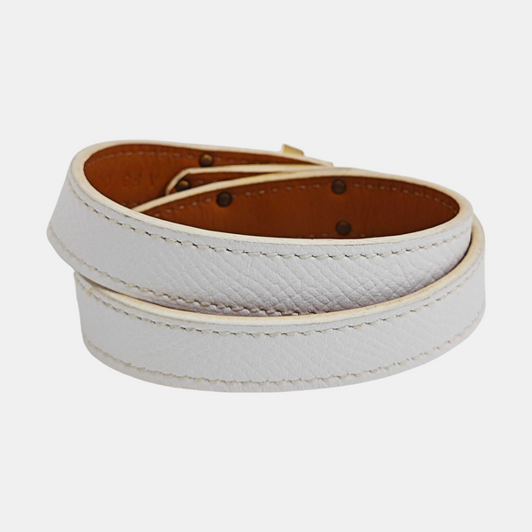 Kelly Metal White Bangle