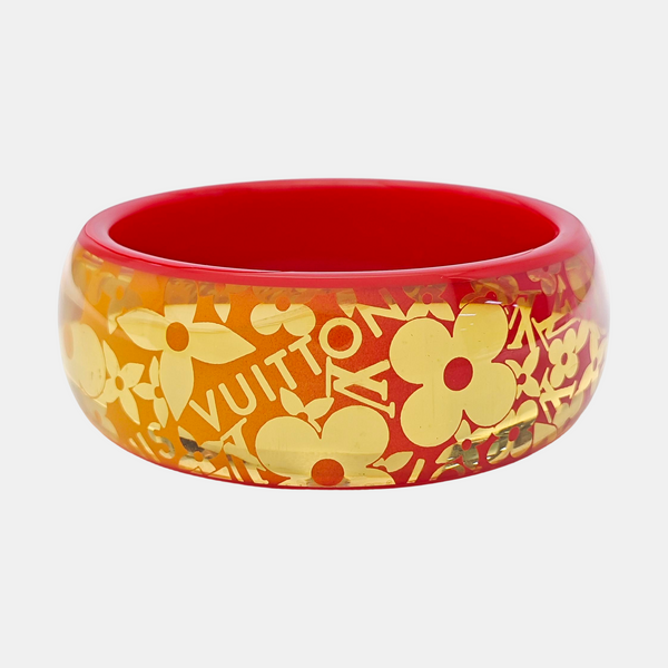 Metal Red Bangle