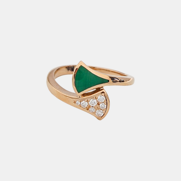 DIVAS' DREAM 18k Rose Gold Ring EU 52