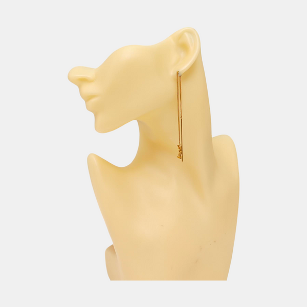 Metal Rose Gold Stud Earrings