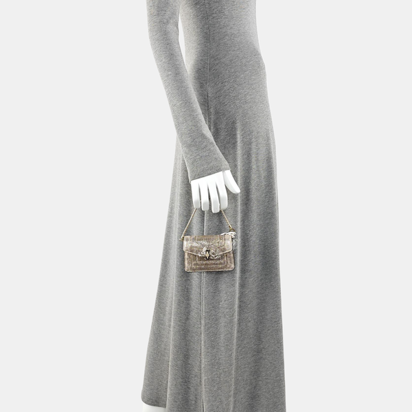 SERPENTI FOREVER Calfskin Beige