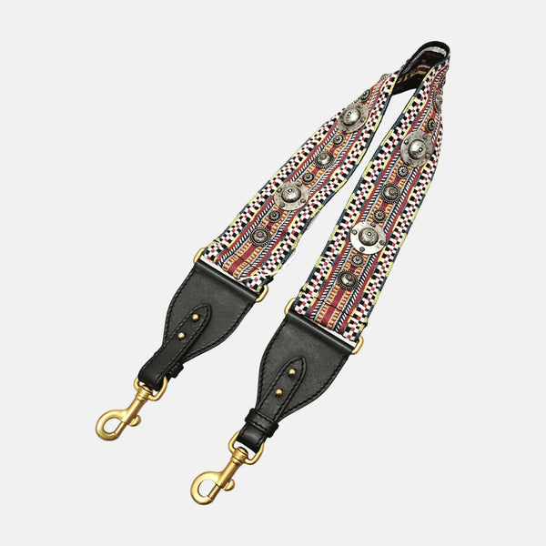 Fabric Multicolor Bag Strap