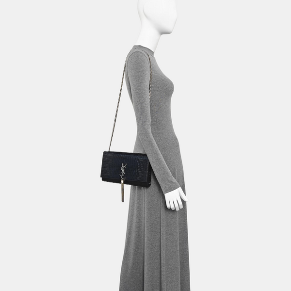 KATE Medium Calfskin Black