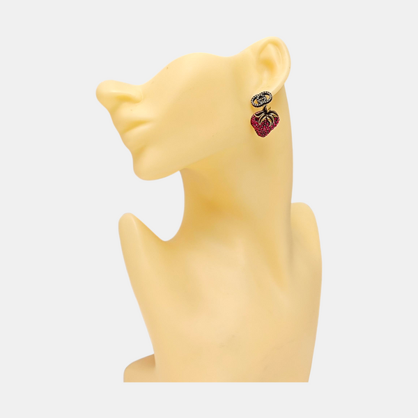 Interlocking G Metal Gold Earrings