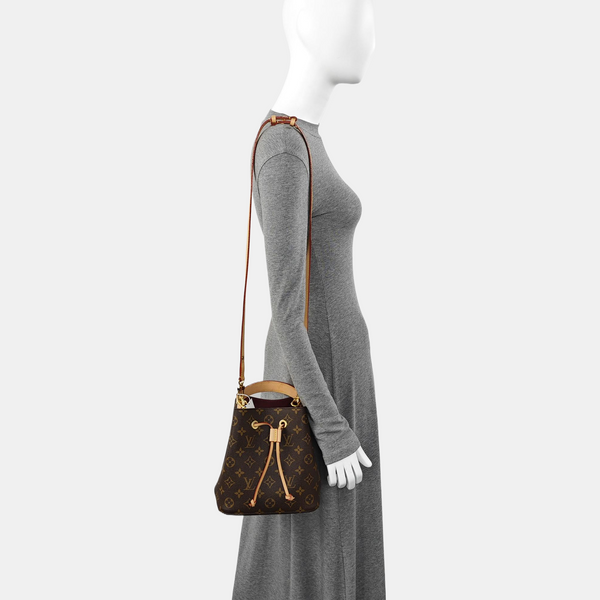 NÉONOÉ BB Monogram Coated Canvas Brown