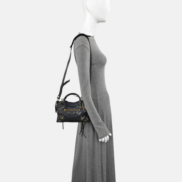 Classic City Mini Lambskin Gray