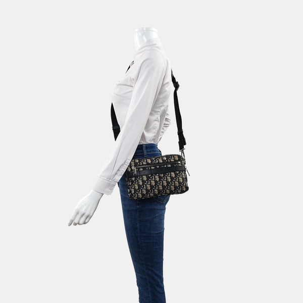 Safari Oblique Canvas Blue
