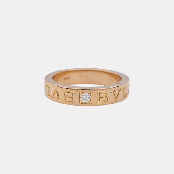 B.ZERO1 18k Rose Gold Ring EU 51
