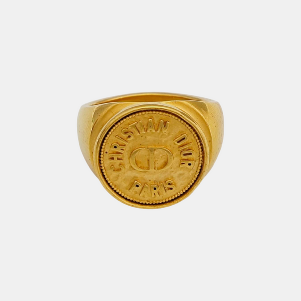 Metal Gold Ring EU 50