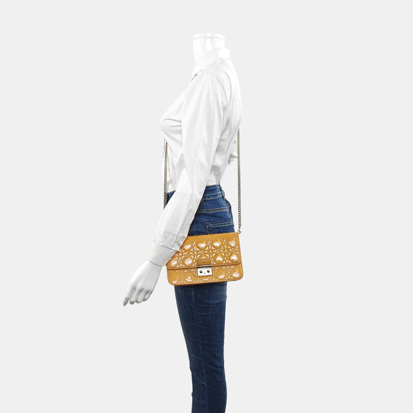 Rendez-Vous Cannage Patent Leather Yellow