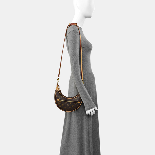 LOOP Monogram Coated Canvas Brown