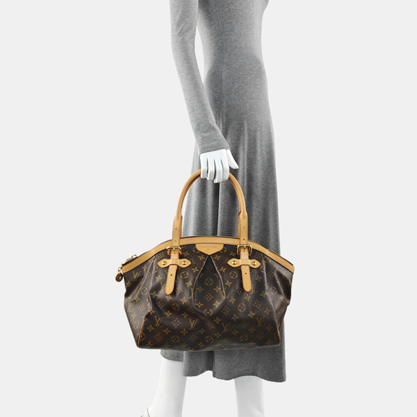 TIVOLI GM Monogram Coated Canvas Brown