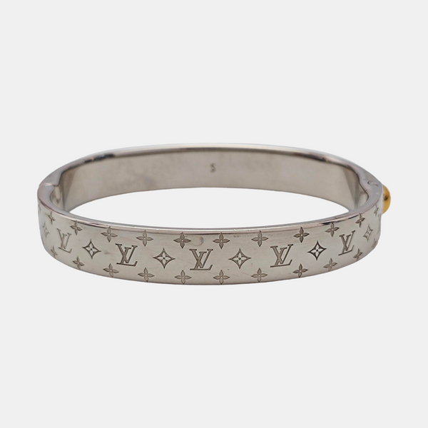 NANOGRAM Metal Silver Bangle