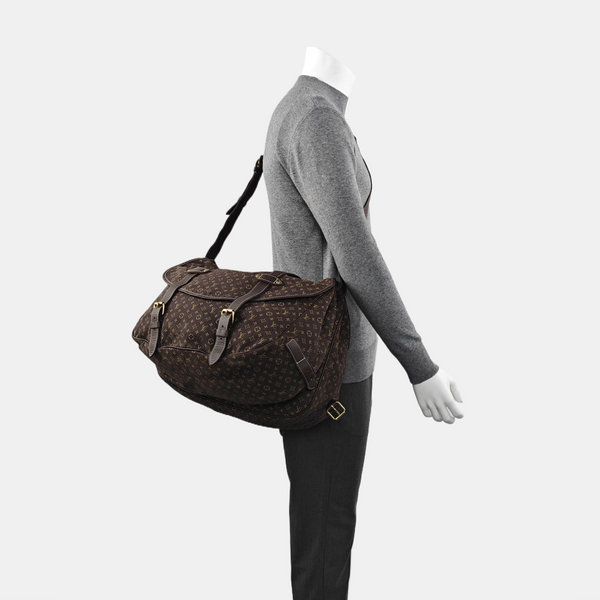 SAUMUR Monogram Canvas Brown