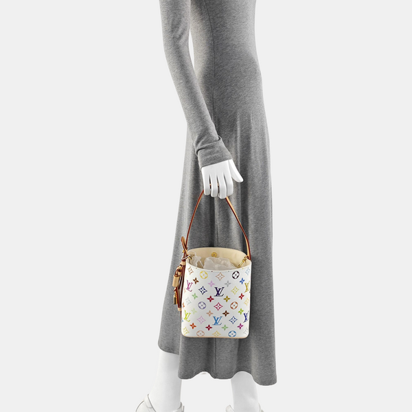 LV × TM ALL IN BB Monogram Coated Canvas White