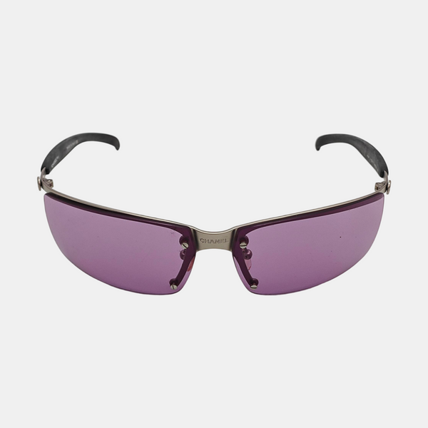Metal Sunglasses Purple