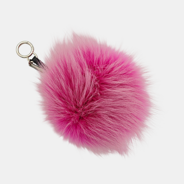 Fabric Bag Charm Red