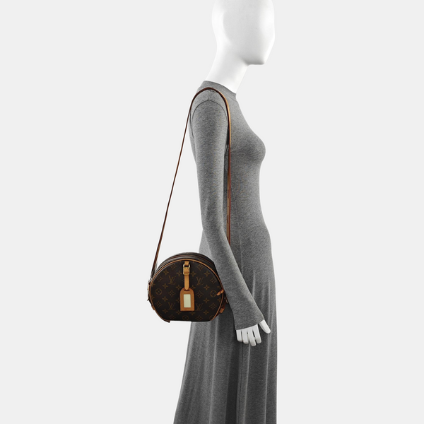 BOITE CHAPEAU MM Monogram Coated Canvas Brown