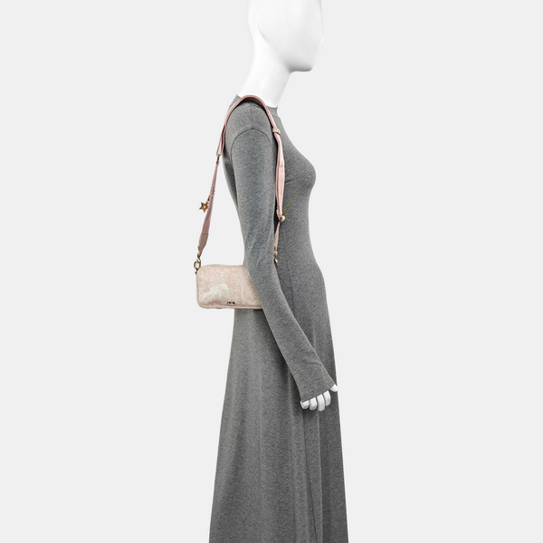Canvas Shoulder Bag Pink