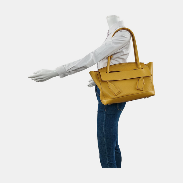 Arco Mini Calfskin Yellow
