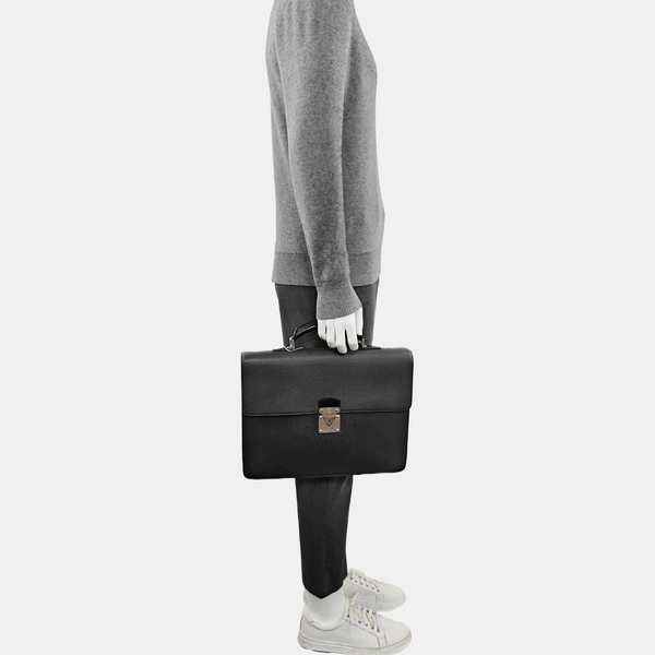 OMBRE CARTABLE Calfskin Gray