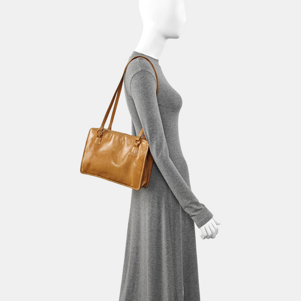 Calfskin Tote Bag Brown