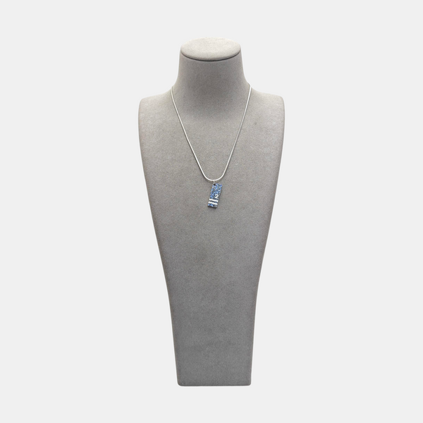 Trotter 2 Metal Silver Necklace