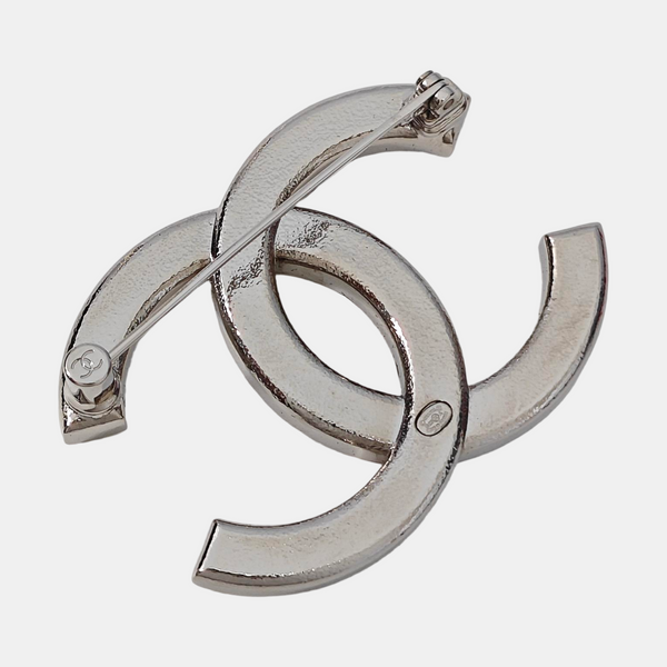Metal Beige Brooch