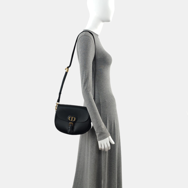Bobby Medium Calfskin Black