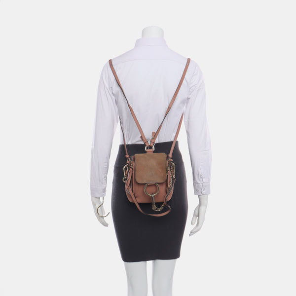 Faye Mini Calfskin Pink