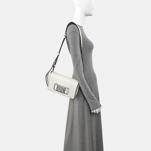 J'adior Calfskin White