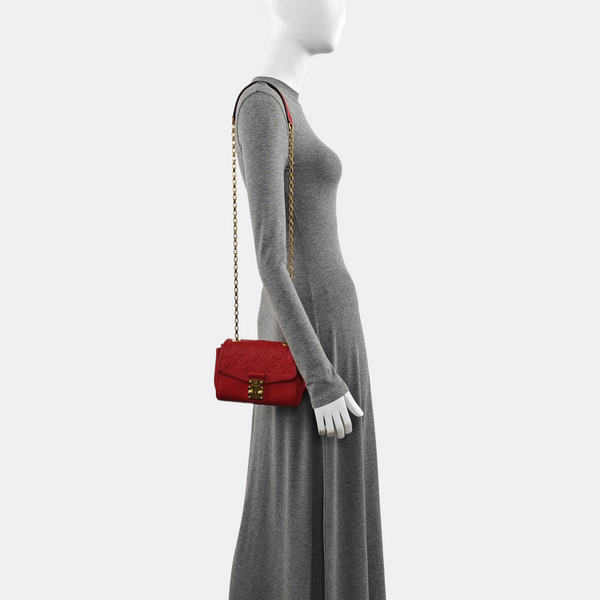 SAINT-GERMAIN BB Monogram Calfskin Red