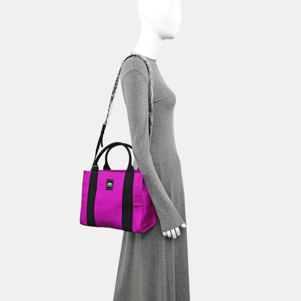Fabric Tote Bag Purple