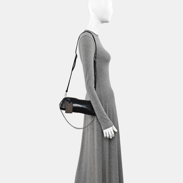 Lambskin Shoulder Bag Black