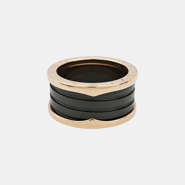 B.ZERO1 18k Rose Gold Ring EU 61