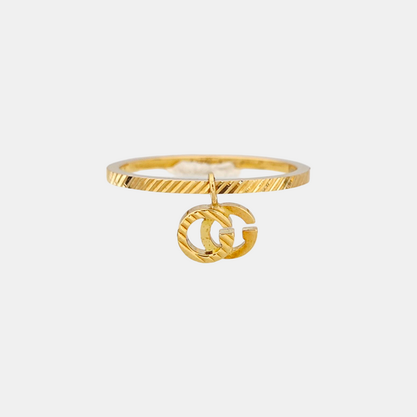 GG Running 18k Gold Ring EU 52