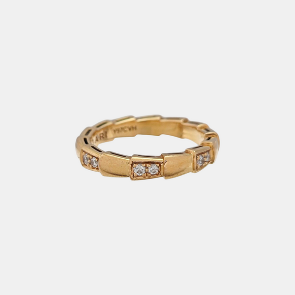 SERPENTI 18k Rose Gold Ring EU 54