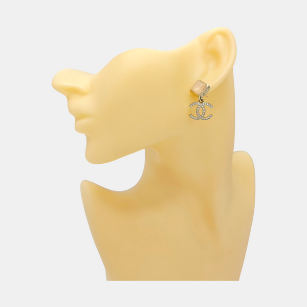 Metal Gold Stud Earrings