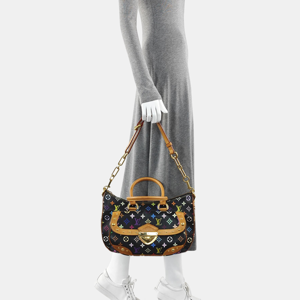 LV × TM RITA Monogram Coated Canvas Black