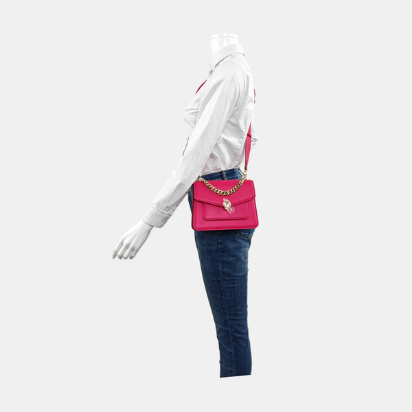 SERPENTI FOREVER Small Calfskin Pink