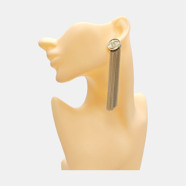 Metal Gold Stud Earrings